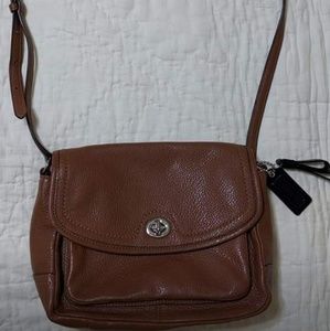 Small Coach Leather Crossbody Purse
